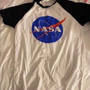 This is a NASA Shirt only worn once